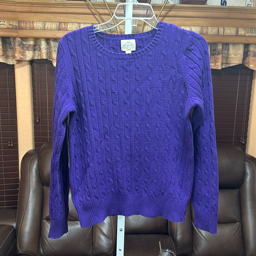 St John’s Bay Purple Sweater